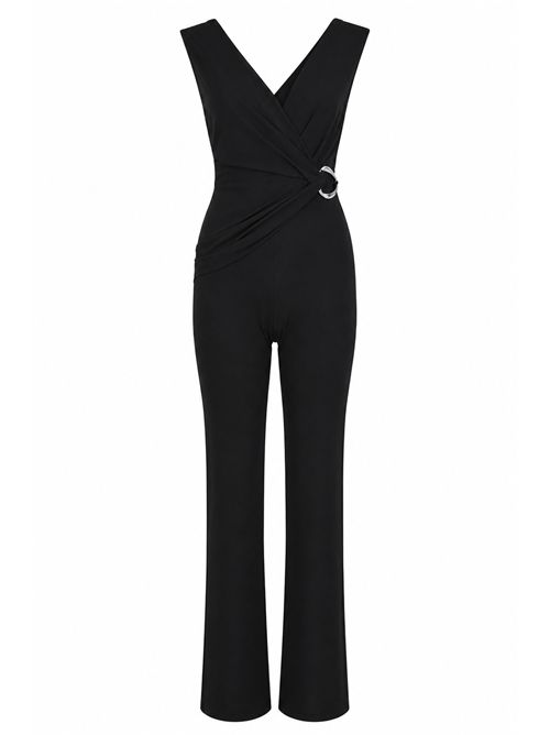 Tuta drappeggiata in jersey crêpe stretch Patrizia Pepe | 2T0101 J333K103